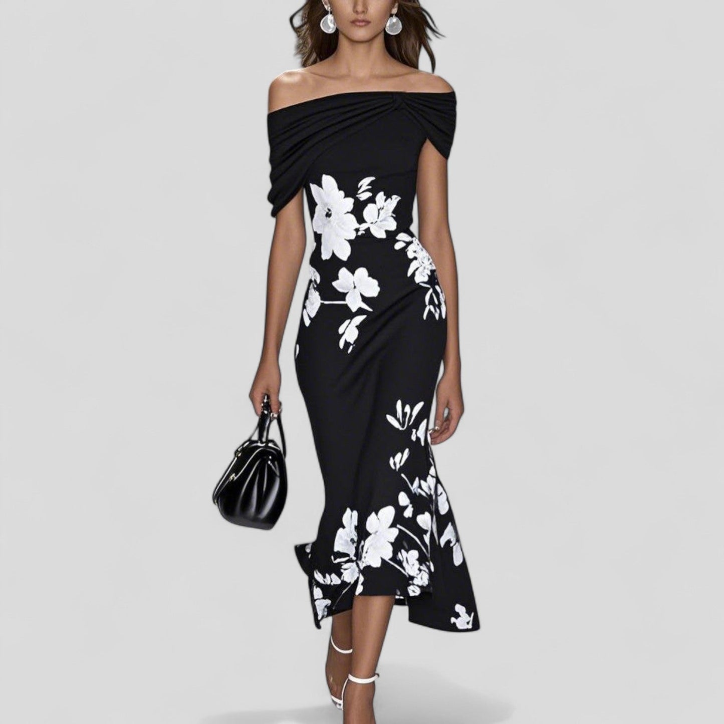 Isabrunel | Women's Chic Midi Dress