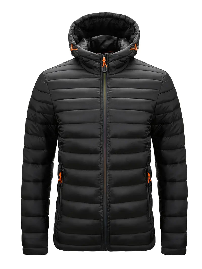 Men's Elegant Hooded Jacket with Hooded