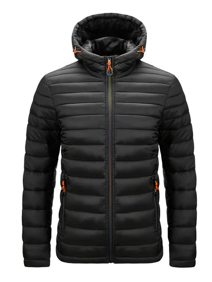 Men's Elegant Hooded Jacket with Hooded