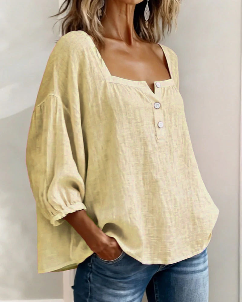Lily | Neck Long Sleeve Blouse