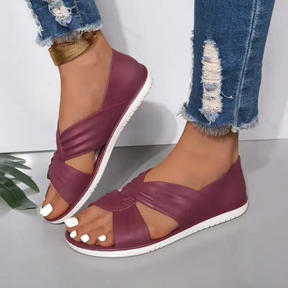 Luna | Women's Cushioned Open-Toe Comfortable Orthopedic Toe Sandals