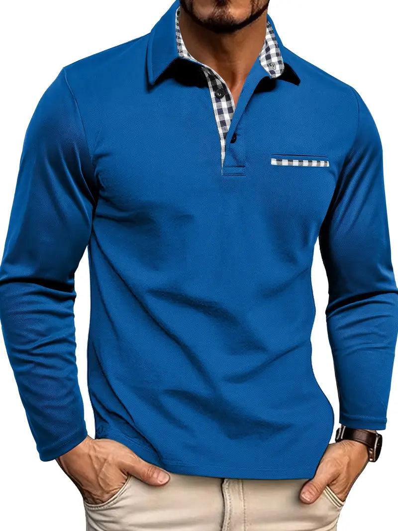 Max | Men's Long Sleeve Polo Shirt