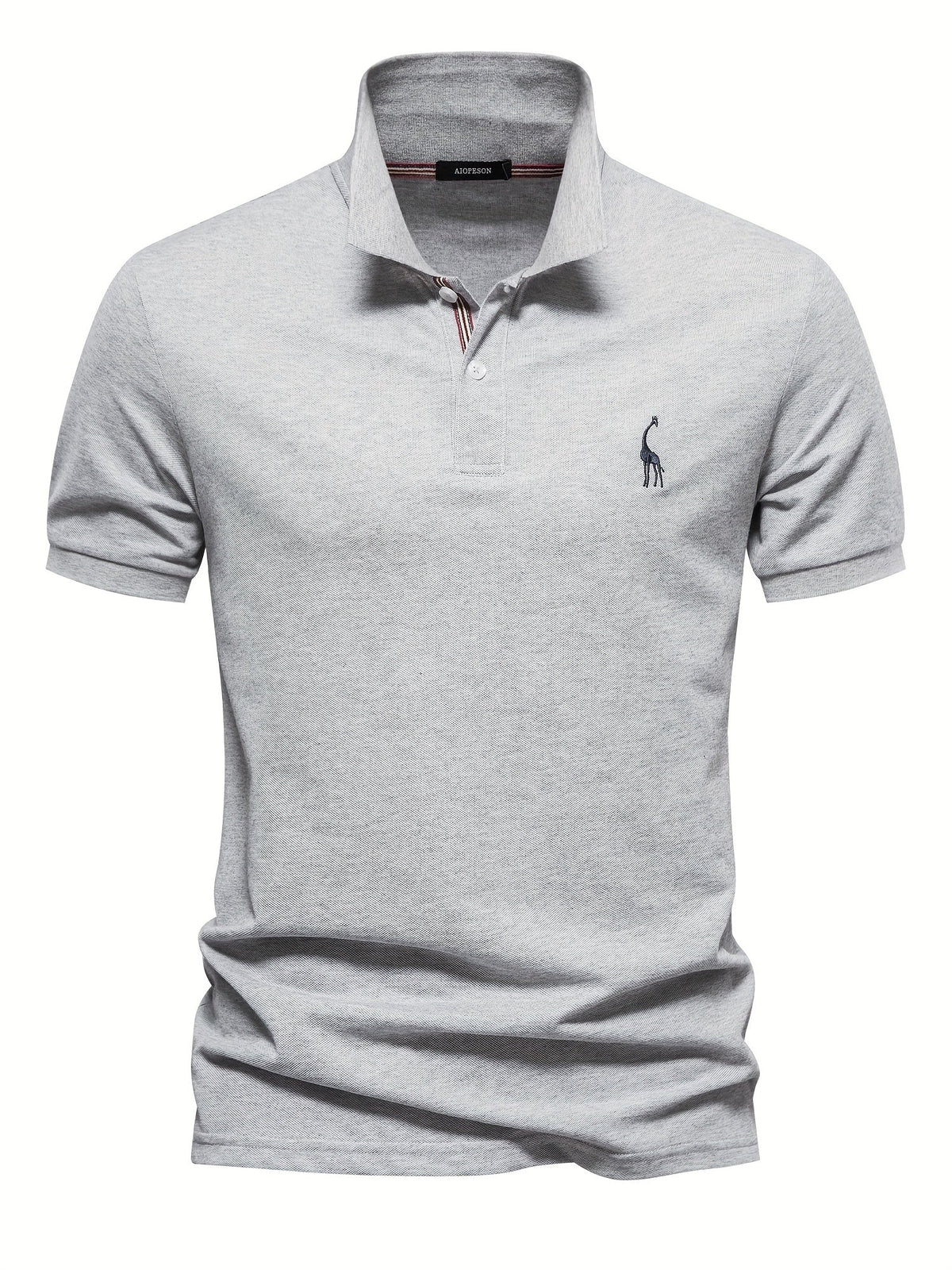 Leonardo | Men's Embroidered Polo Shirt with Short Sleeve