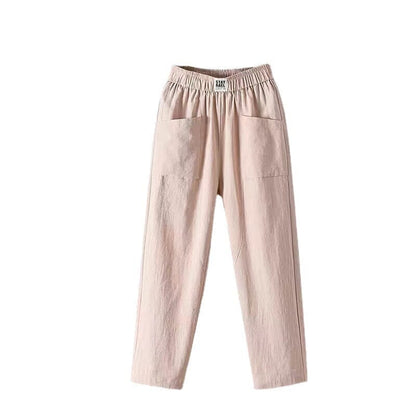Stephanie | Women's Blend Trousers with Pockets