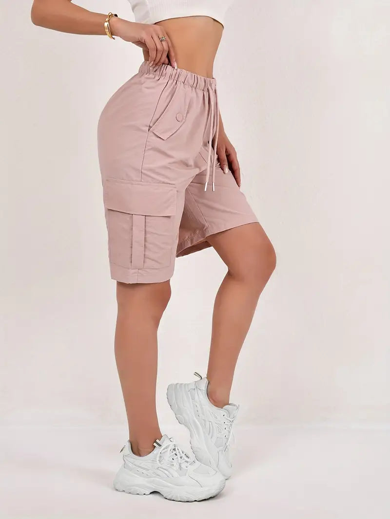 Via | Women's Relaxed Lightweight Quick-Dry Cargo Shorts with Pockets