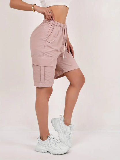 Via | Women's Relaxed Lightweight Quick-Dry Cargo Shorts with Pockets