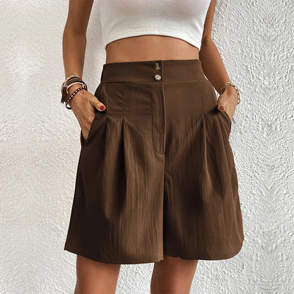 Layla | Women's Elegant Comfortable Shorts with Pockets