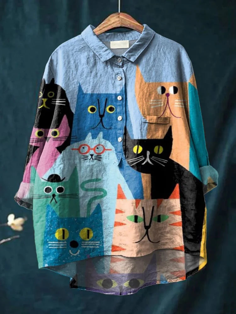 Cali | Longline Dog Art Shirt