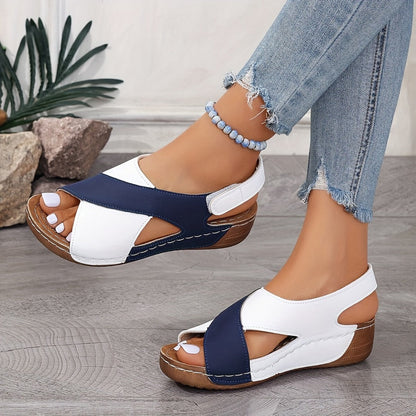 Milena | Women's Cushioned Open-Toe Ultra Comfortable Orthopedic Sandals