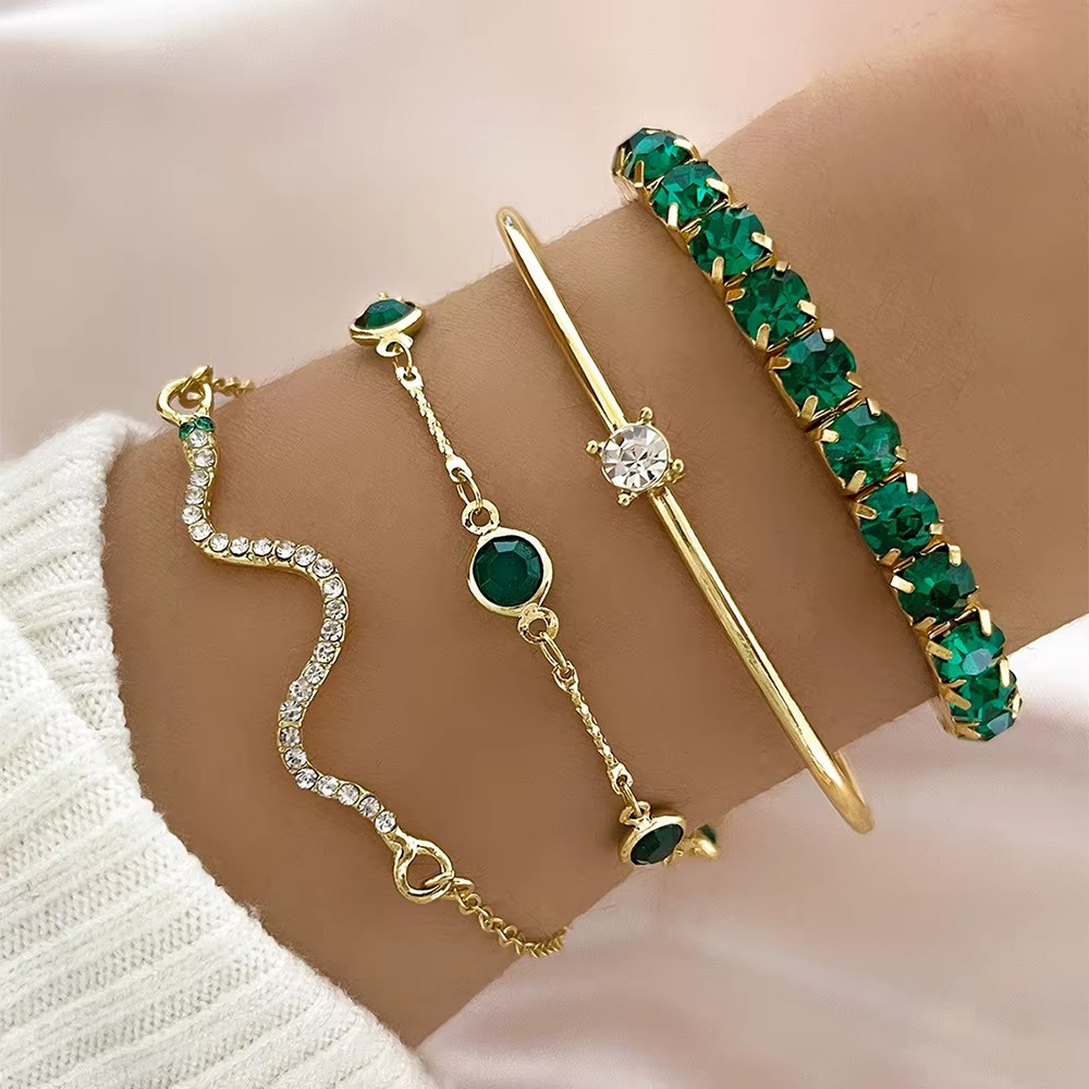 Celeste | Elegant 4-Piece Bracelet Set