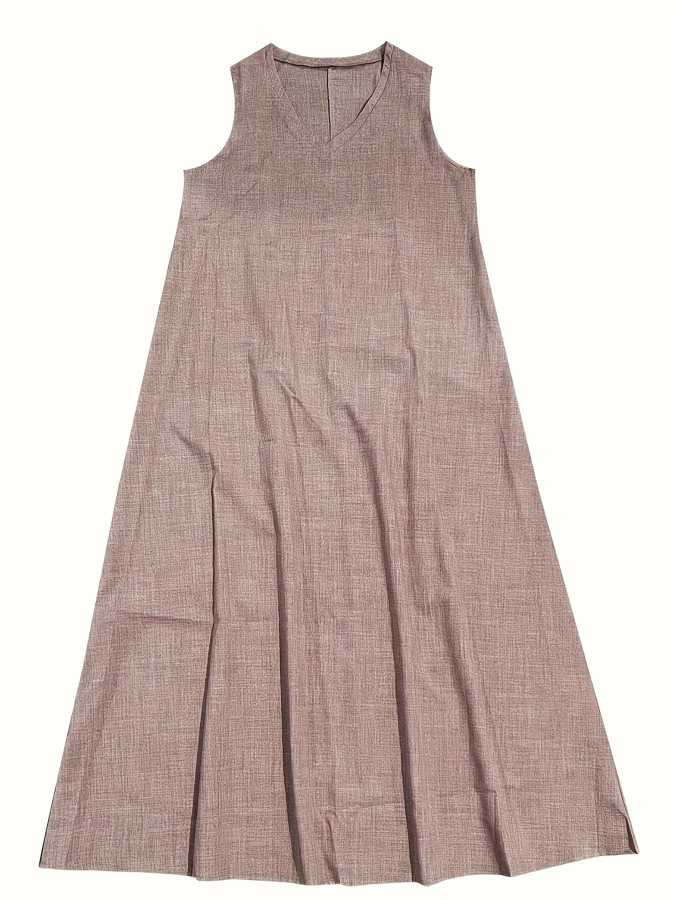Rosie | Women's V-Neck Tank Midi Dress
