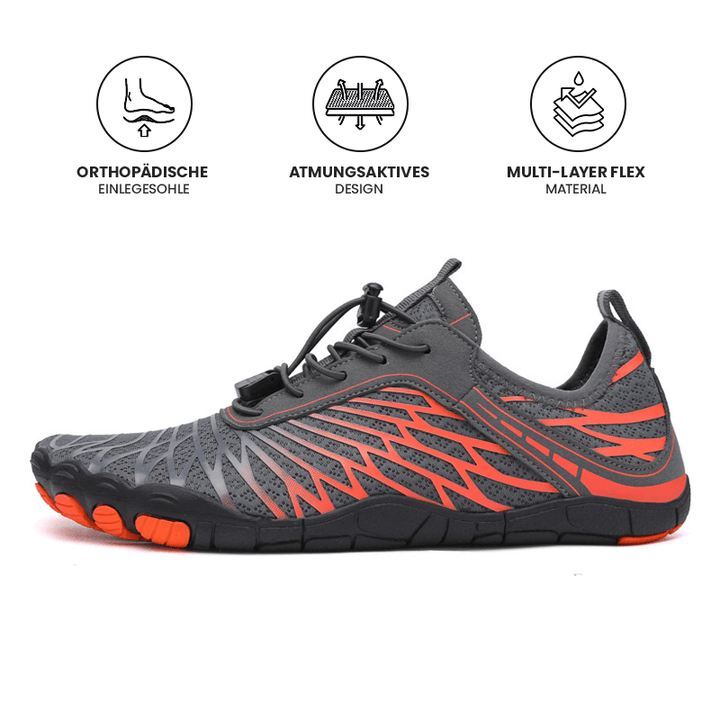 Alex | Unisex Lightweight Lace-Up Barefoot Orthopedic Shoes