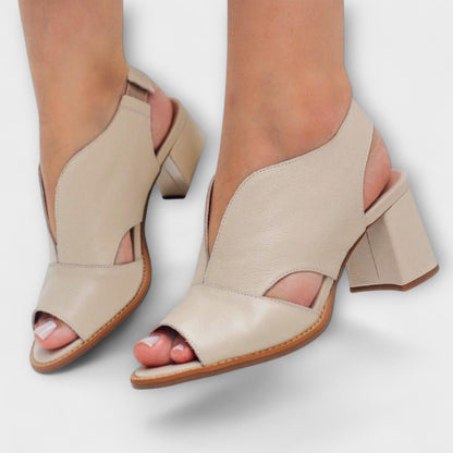 Olga | Comfort Block Heel Sandals