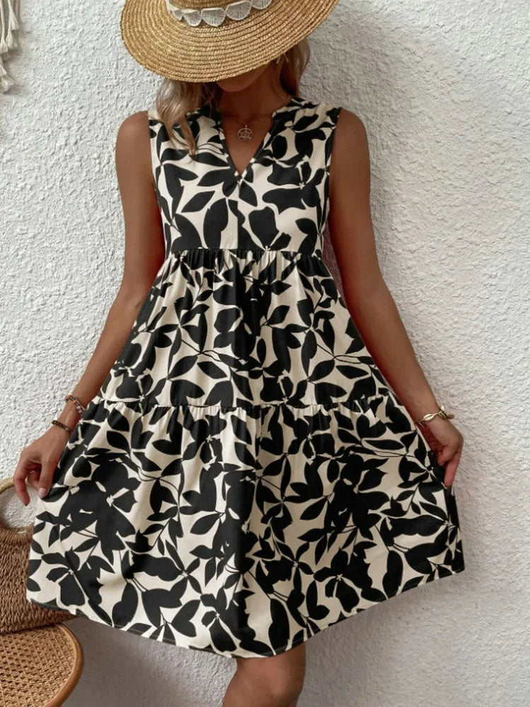 Elena | Women's Airy Summer Midi Dress