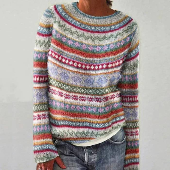 Lily | Women's Stylish Retro Jumper
