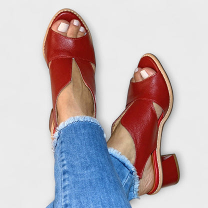 Olga | Comfort Block Heel Sandals