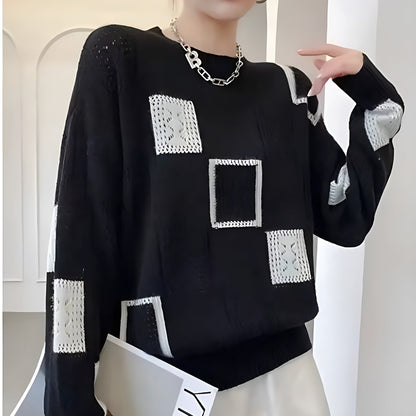 Alida | Women's Elegant Sweatshirt with Cut-Out