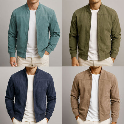 Marius | Men's Classic Urban Jacket with Round Neck