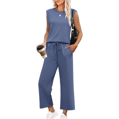 Neri | Women’s Two-Piece Lounge Set with Pockets and Drawstring