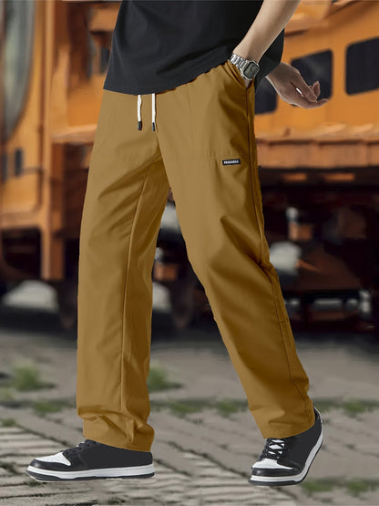 Gideon | Men's Relaxed Straight Leg Joggers with Drawstring