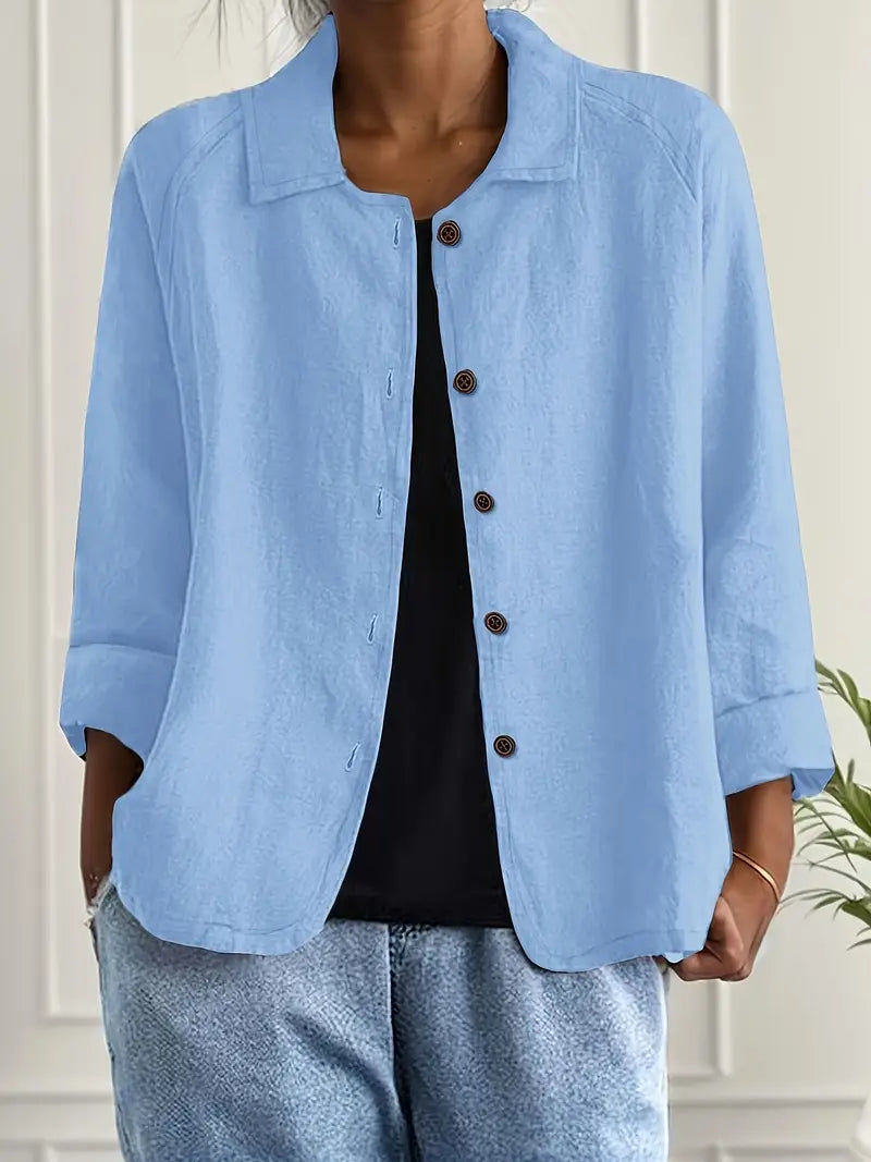 Marilla | Women's Classic Light Shirt Cardigan