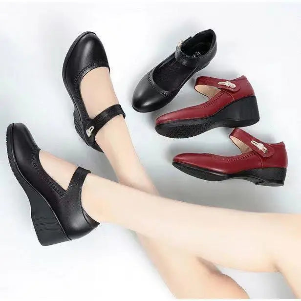 Lydia | Comfort Leather Support Shoes