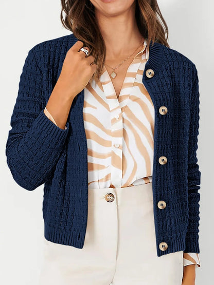 Harper | Women's Cardigan with Button Placket