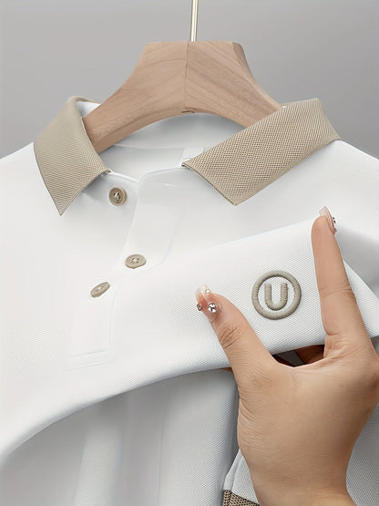 Finn | Men's Embroidered Short-Sleeved Polo Shirt