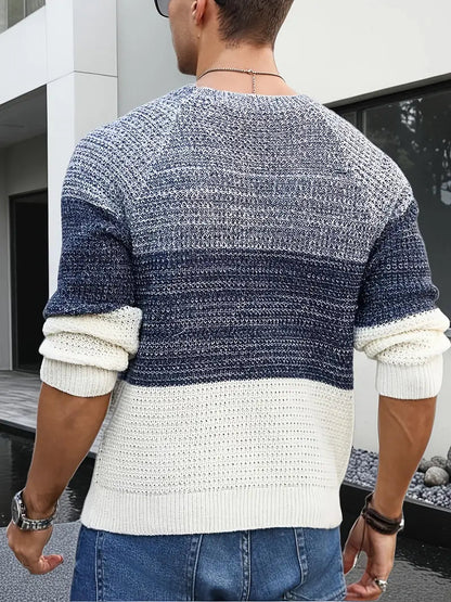 Men's Brit & Boho | The Orion Geometric Jumper