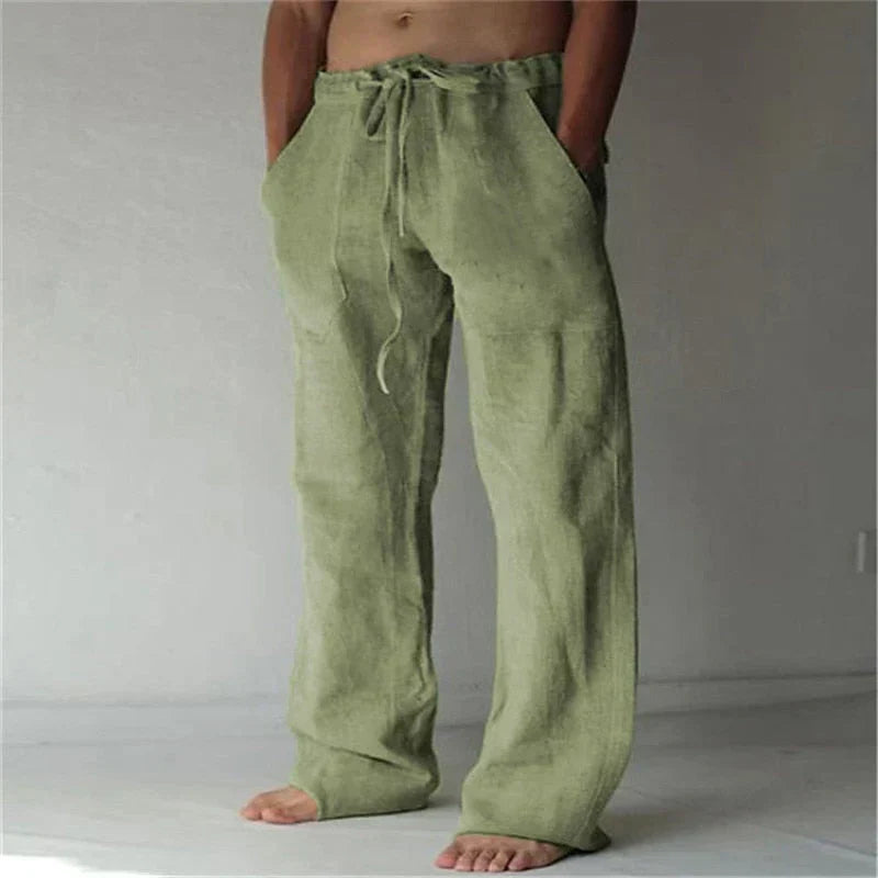 Davide | Men's Relaxed Trousers with Drawstring