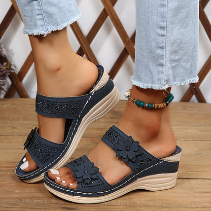 Women's Delor Floral Wedge Sandal