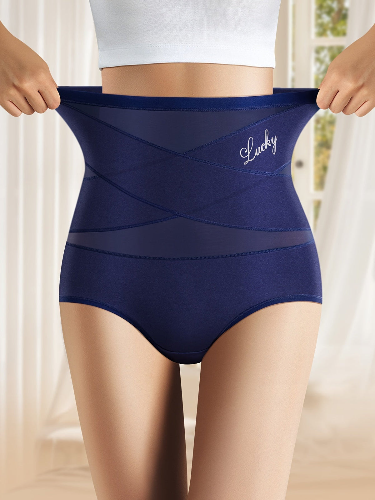 Sonia | Women's Seamless High Waist Panties