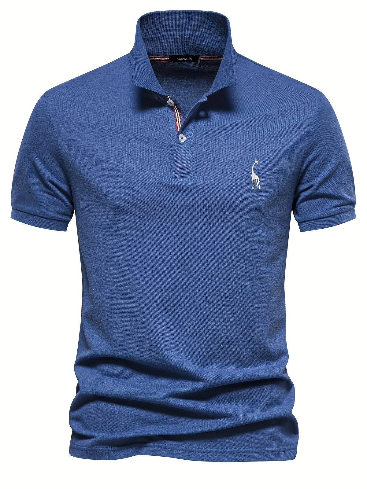 Leonardo | Men's Embroidered Polo Shirt with Short Sleeve