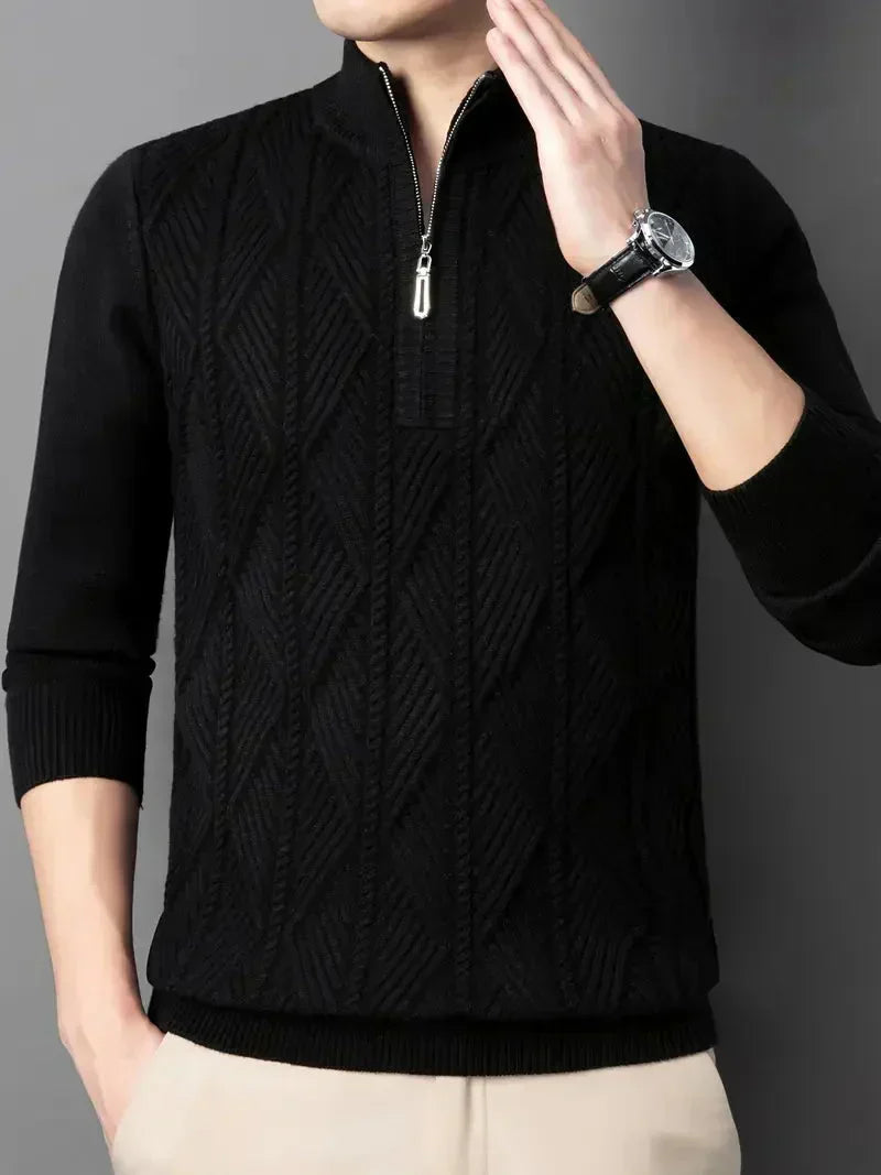 Men's Brit & Boho | The Everest Cable Jumper