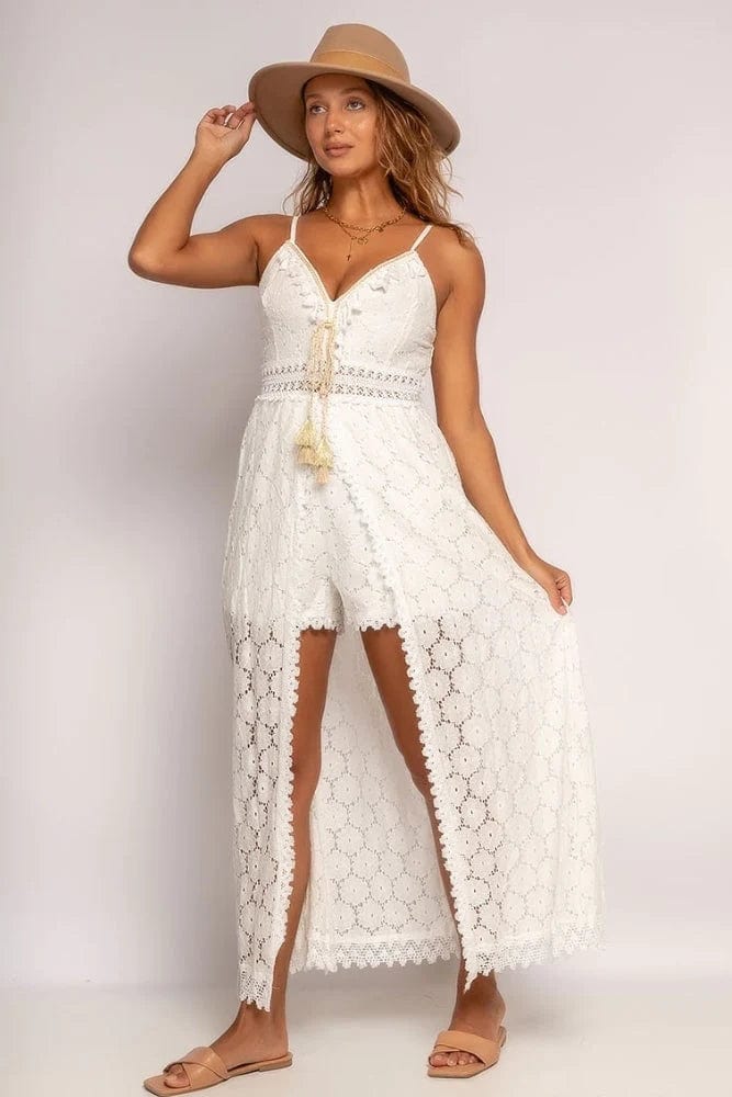 Women's Nina Chic White Ibiza Dress