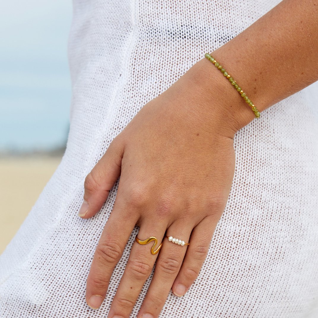 Silva | Ring with Freshwater Pearls