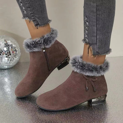 Stacey | Women's Cushioned Slip-On Soft Ankle Boots