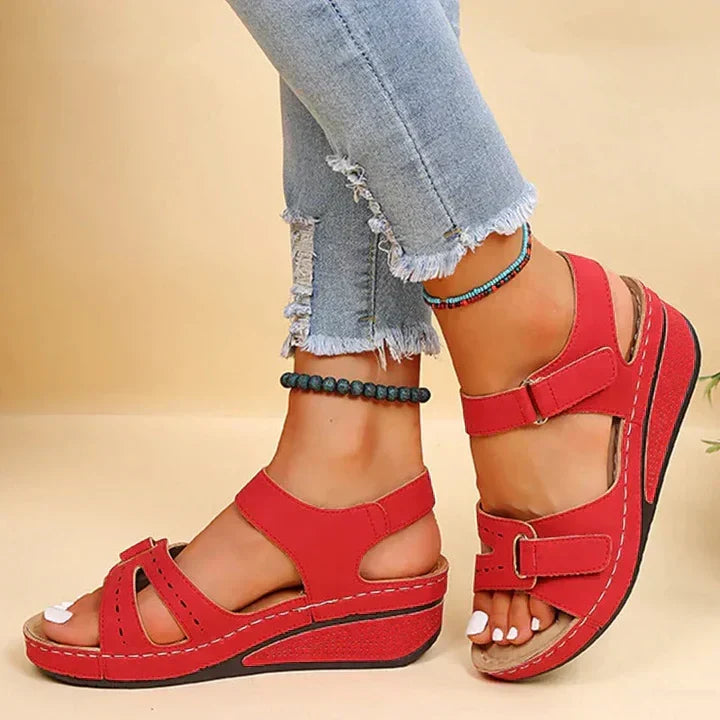 Women's Cushioned Open-Toe San Diego, Orthopedic Sandals