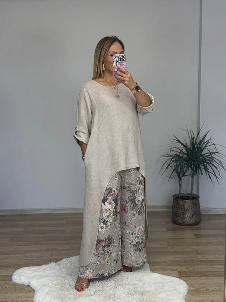 Regina | Women's Elegant Casual & Set with Long Sleeve