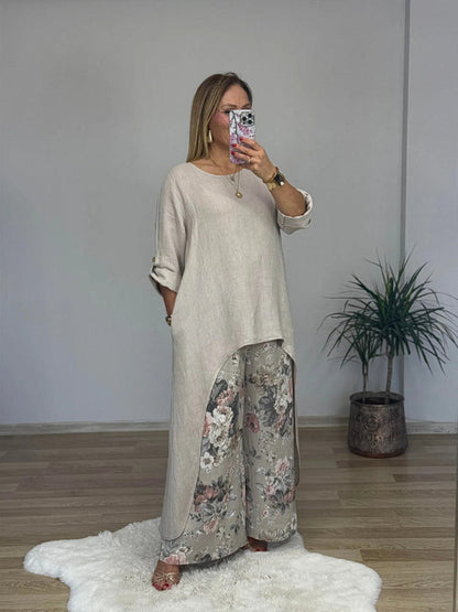Regina | Women's Elegant Casual & Set with Long Sleeve