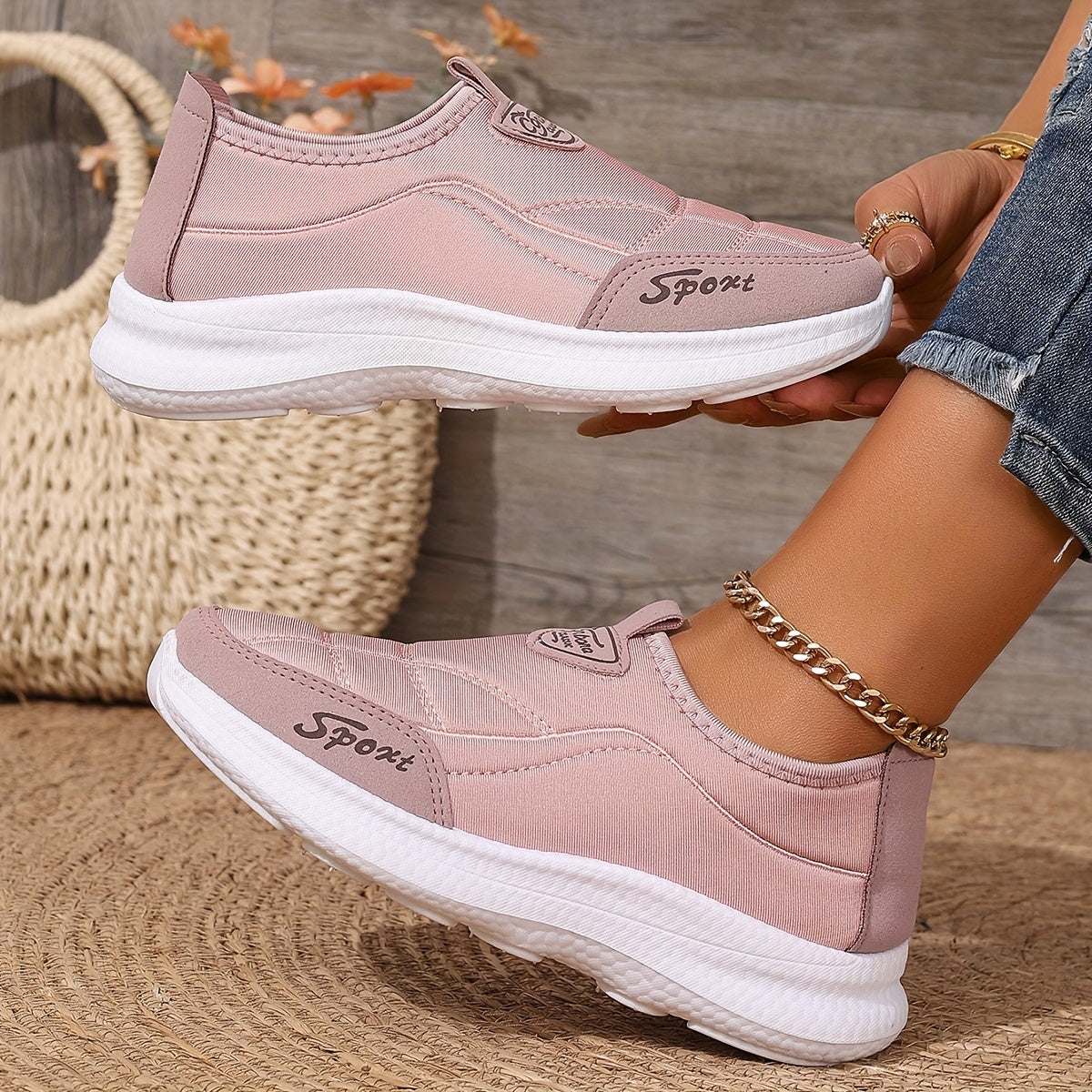 Orthopedic Slip-On Soft, Breathable, and Lightweight Women's Trainers
