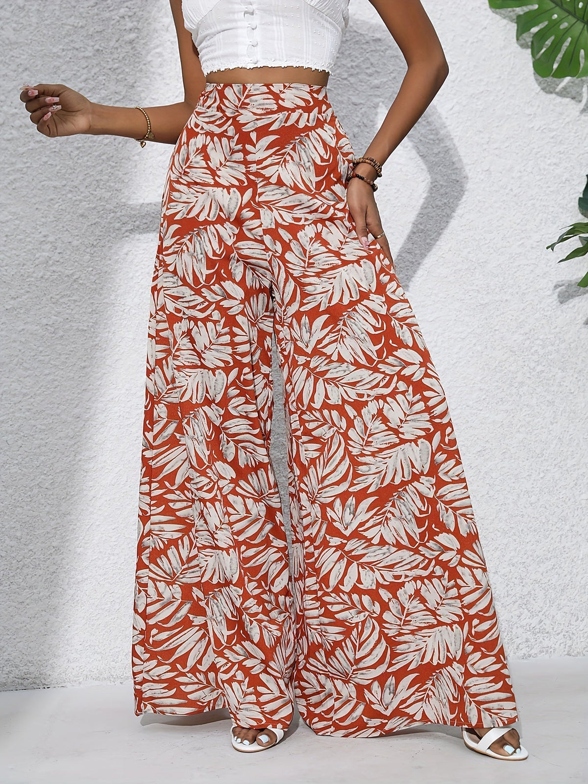 Jane | Women's Bohemian Floral Trousers
