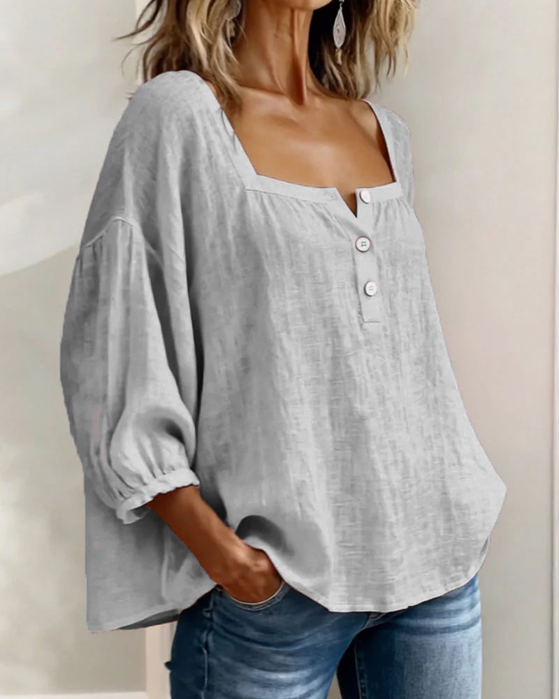 Lily | Neck Long Sleeve Blouse