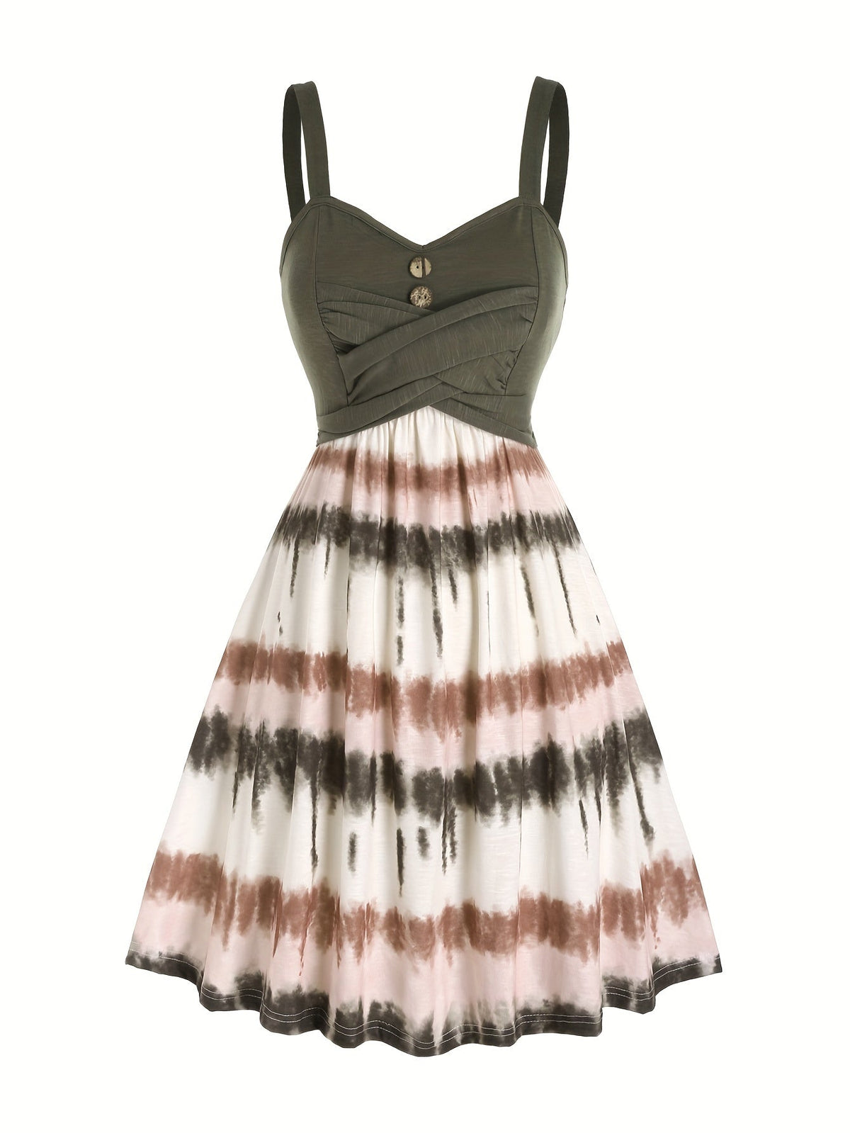 Gisele | Women's Comfortable Tie-Dye Sleeveless Summer Dress