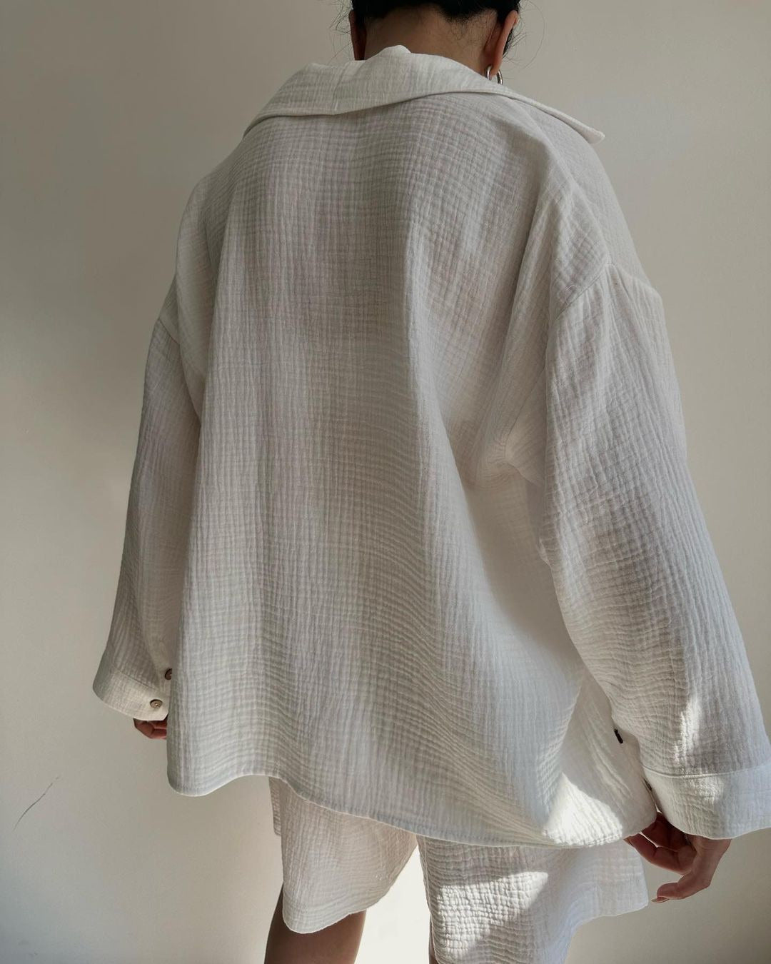 Espera | Women's Breezy Two-Piece Set with Pockets and Drawstring