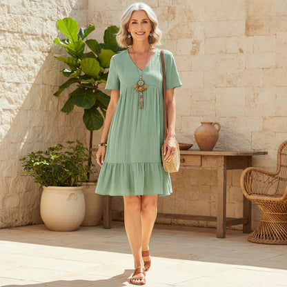 Freesia | Women's Casual Summer Mini Dress