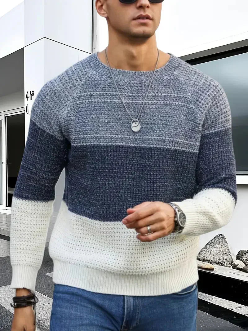 Men's Brit & Boho | The Orion Geometric Jumper