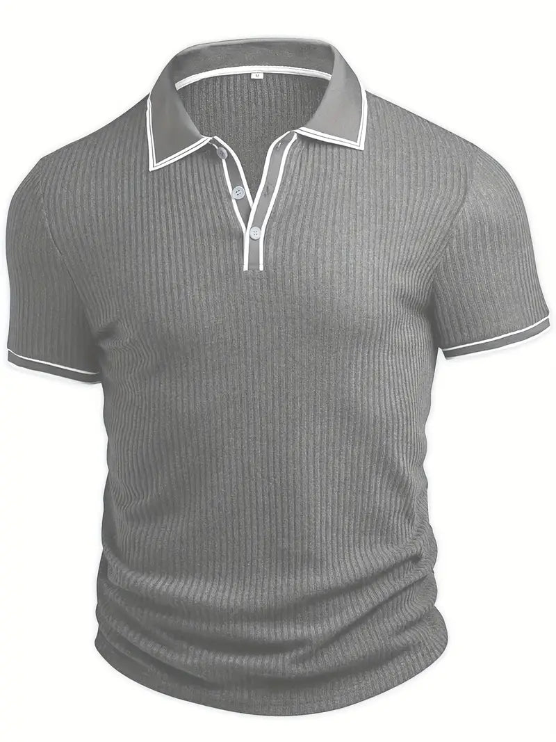 Emilio | Men's Custom Ribbed Polo