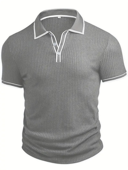 Emilio | Men's Custom Ribbed Polo