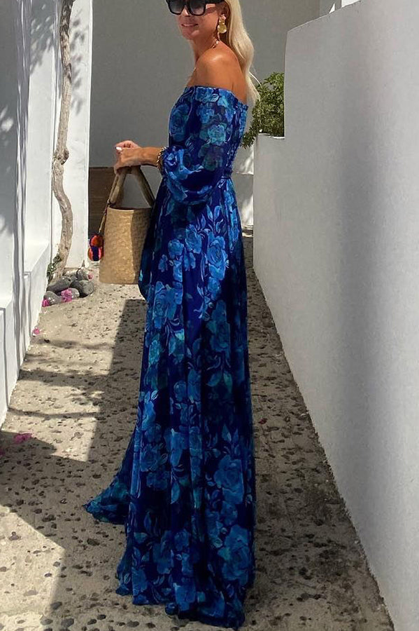Calista | Women's Floral Off-Shoulder Maxi Dress